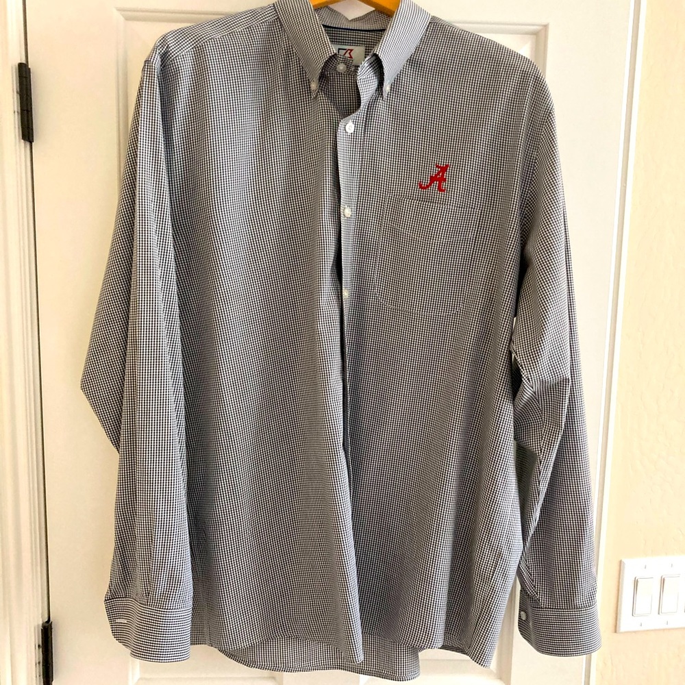 Roll tide - Alabama button down by Cutter and Buck!  Style out the tailgate!